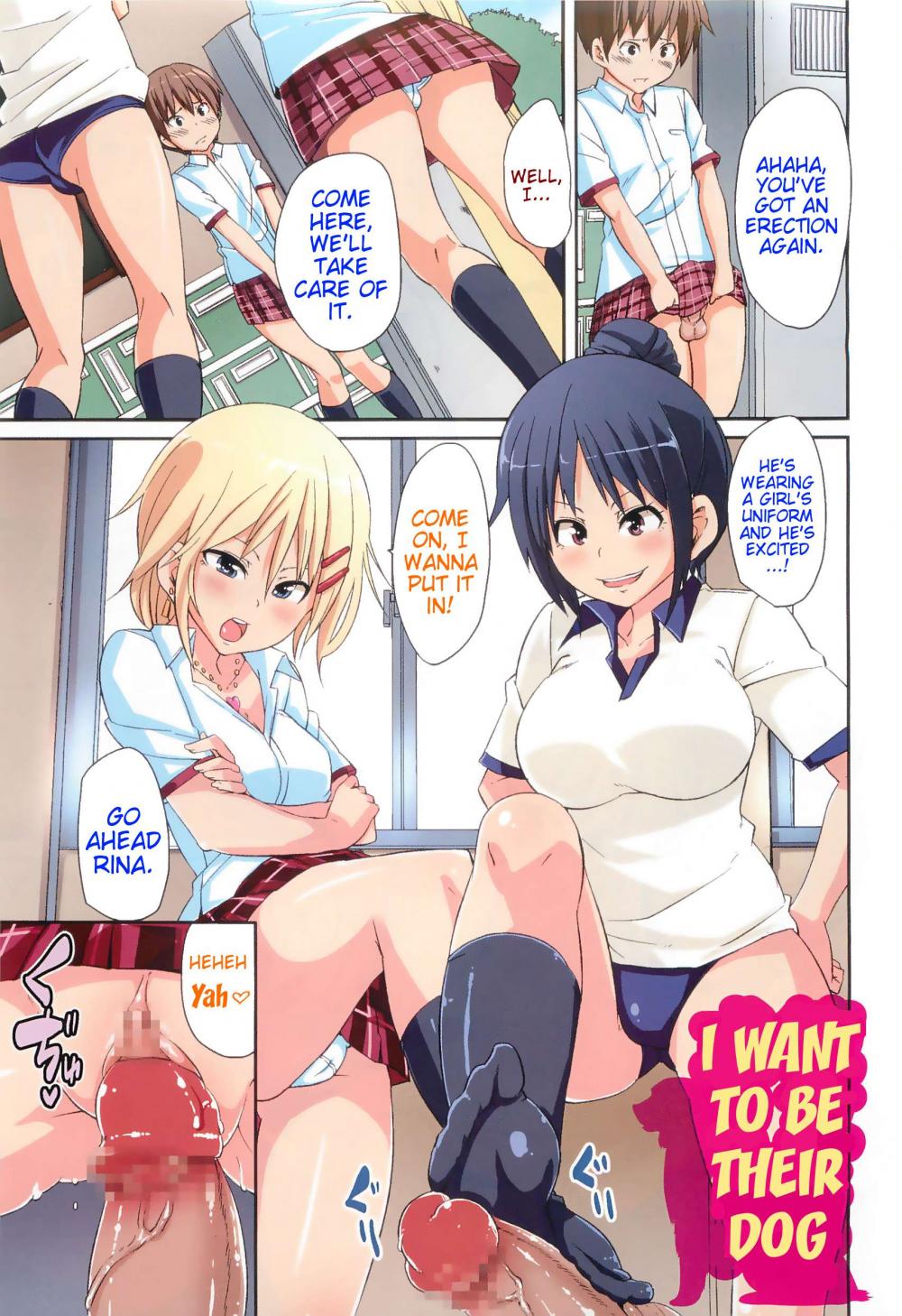 Hentai Manga Comic-Femdom Schoolgirls-Chapter 1-4